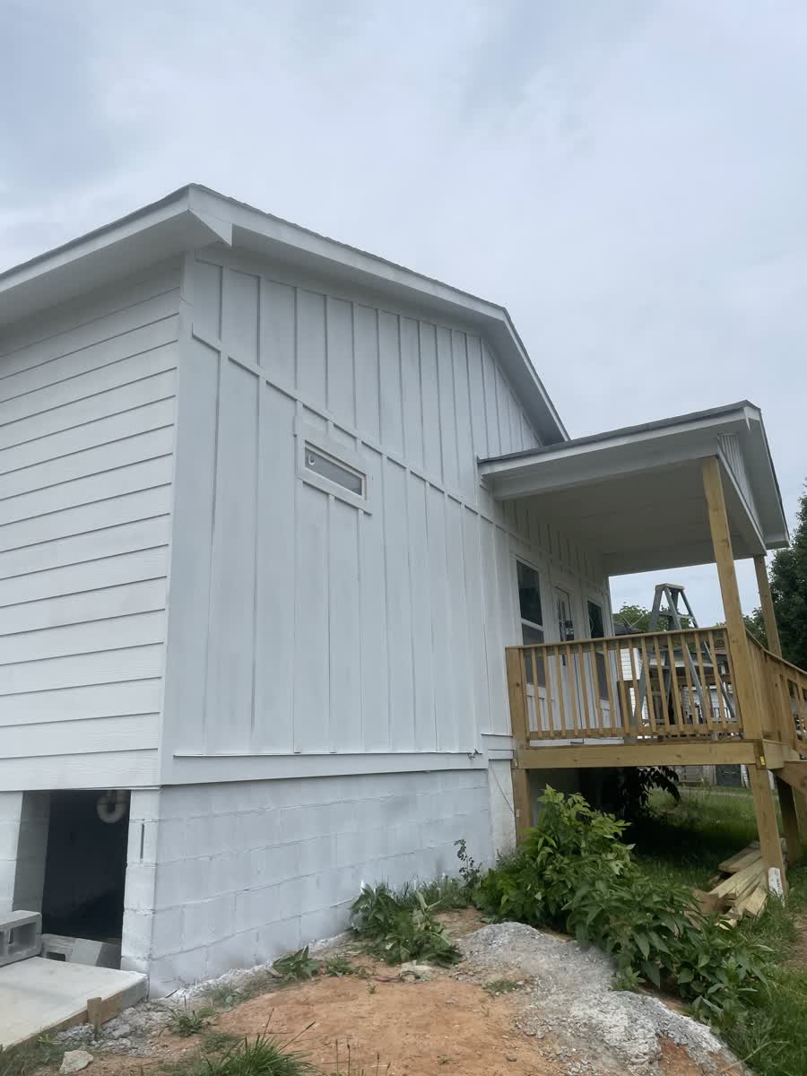 Summit Building exterior makeover before