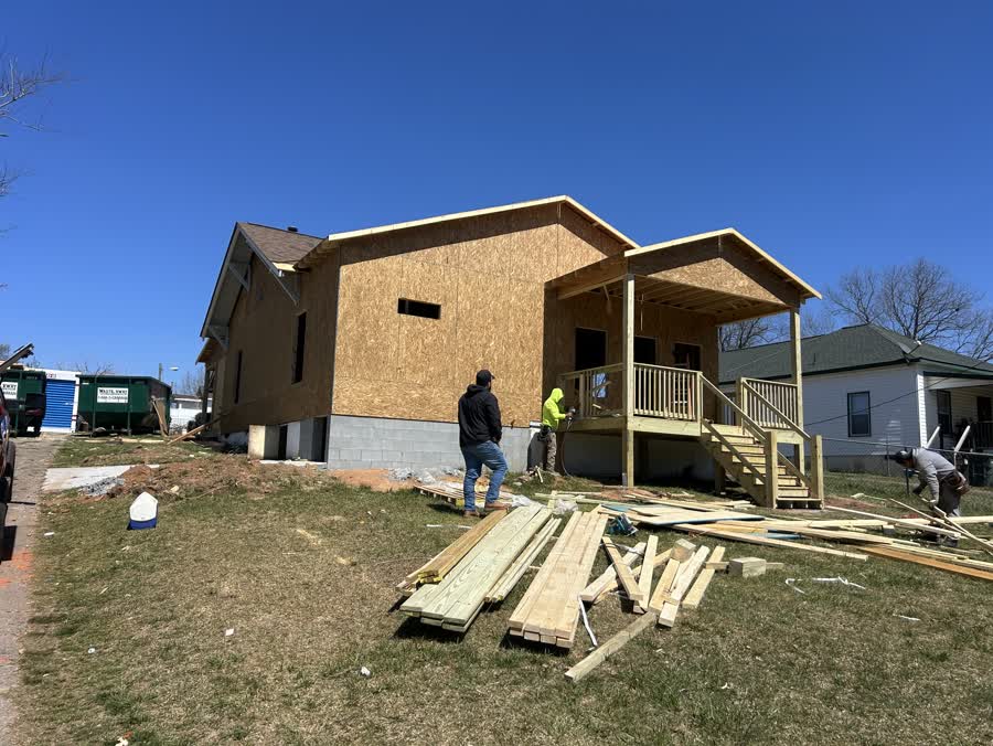 Summit Building unfinished exterior w