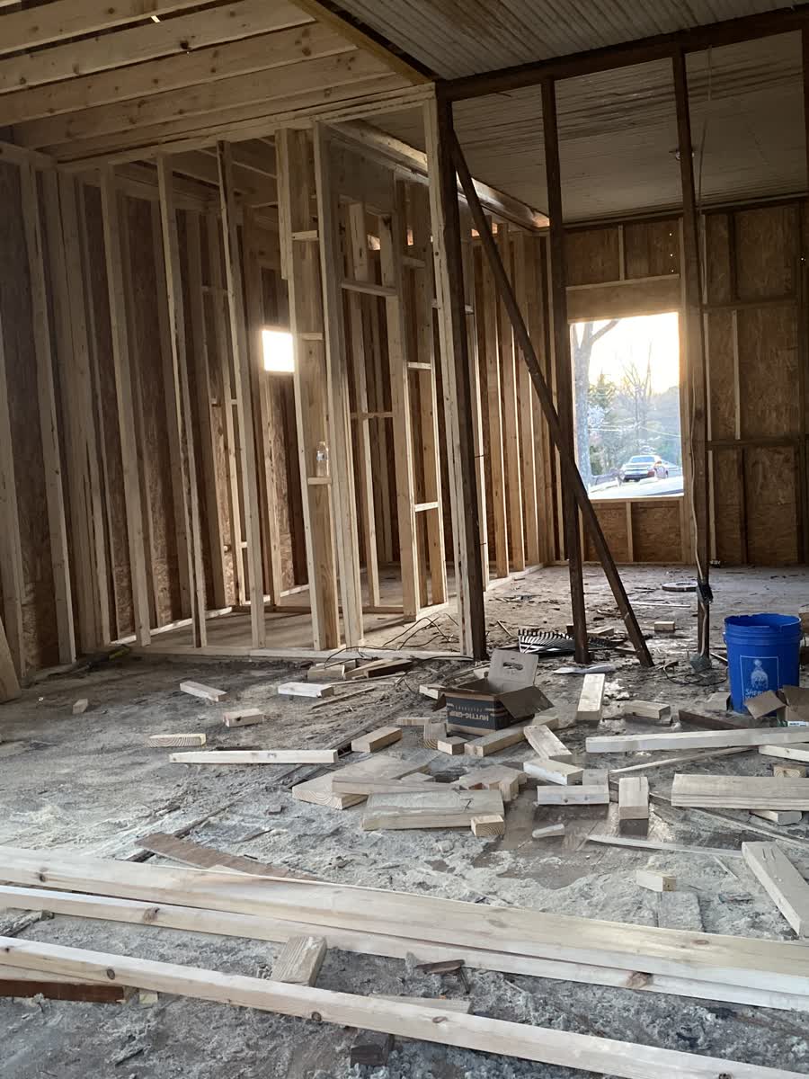 Summit Building unfinished interiror