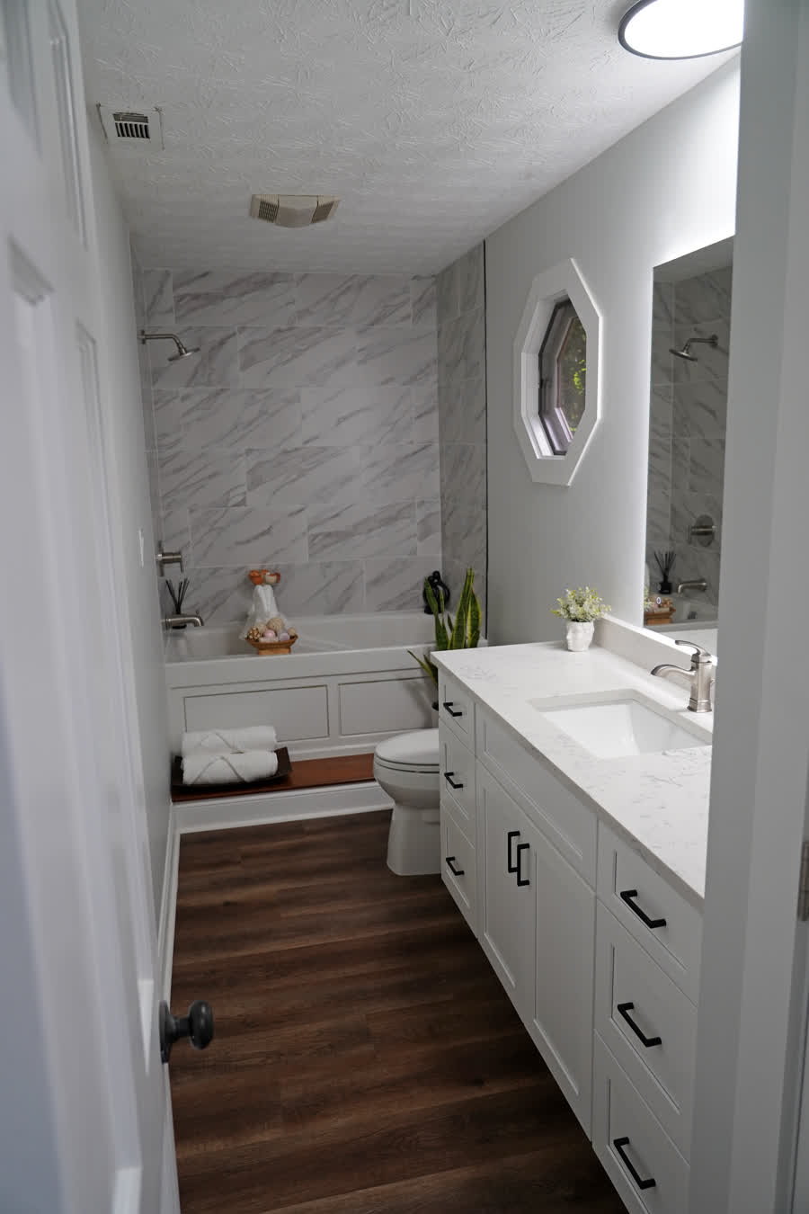 Bathroom renovation project